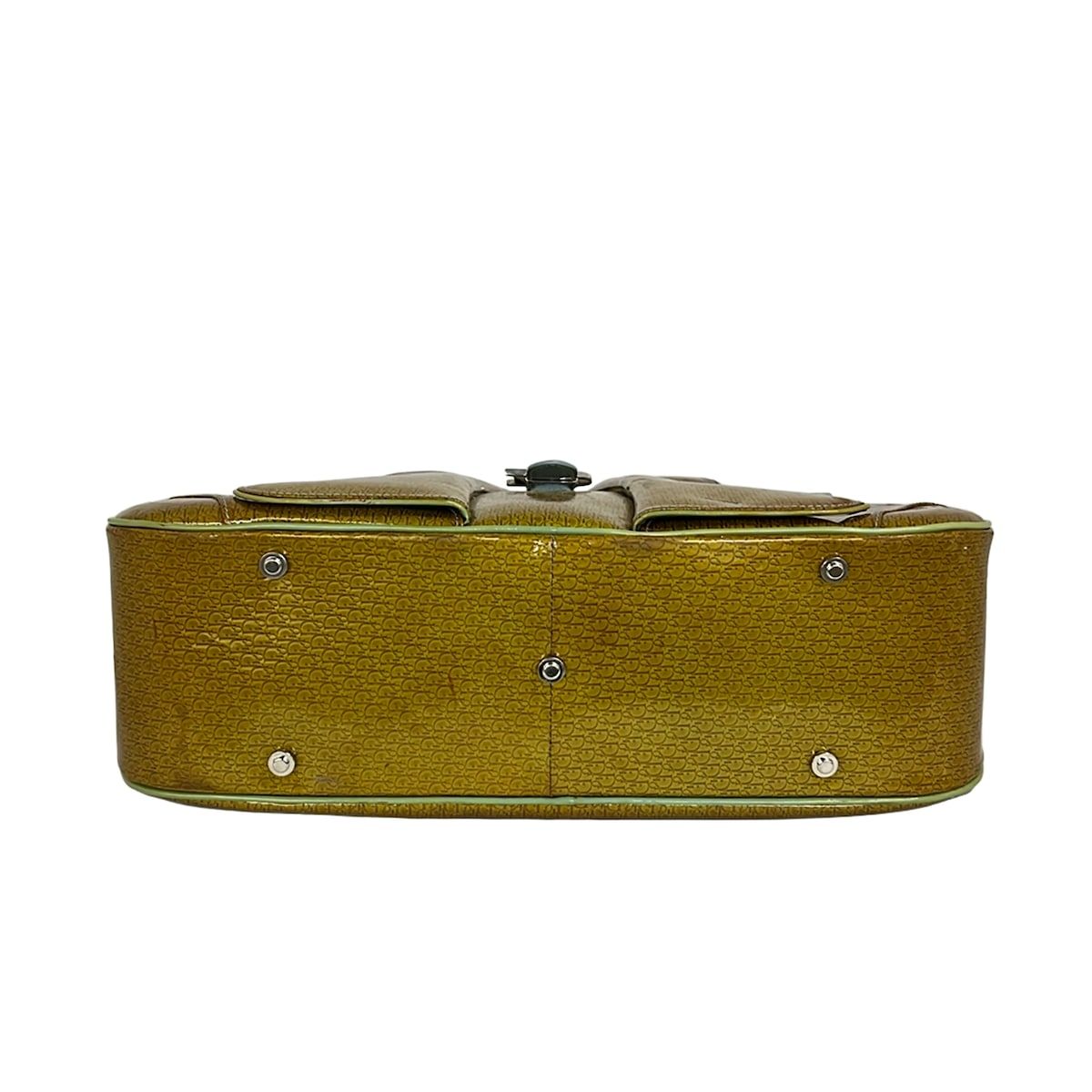 Dior Double Saddle Bag Light Brown Leather — view 5