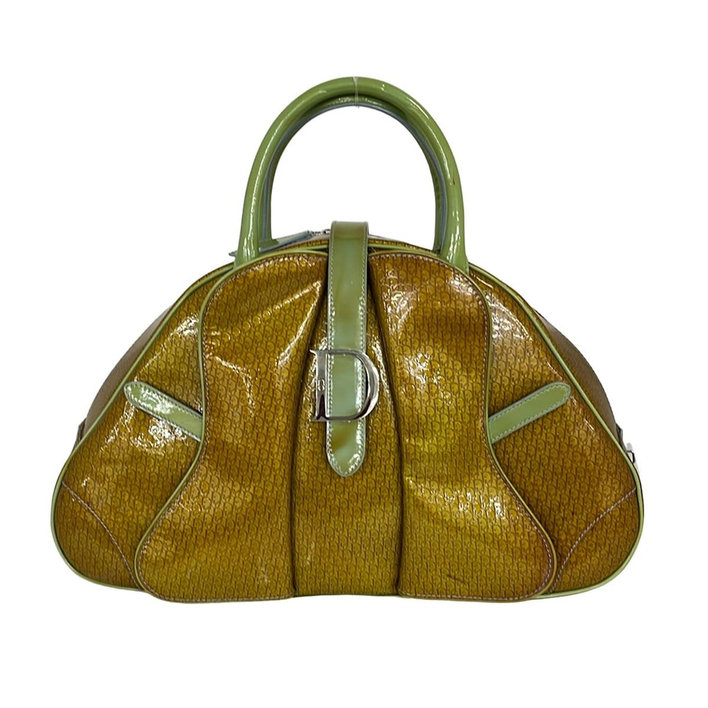 Dior Double Saddle Bag Light Brown Leather