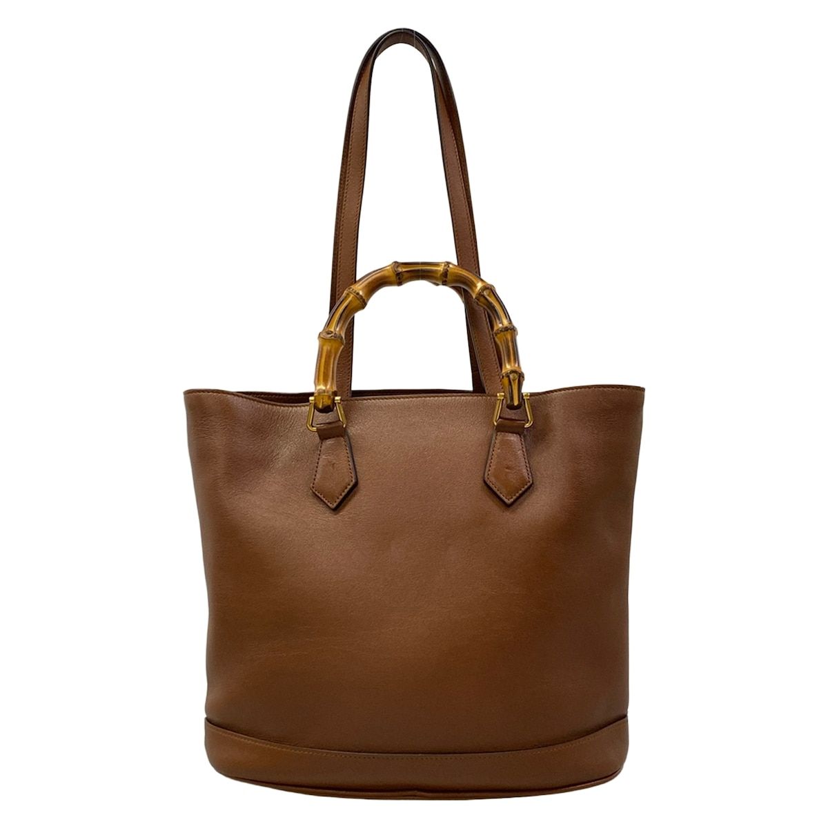 Gucci Handbag Bamboo Diana Brown 2-Way Leather — view 3