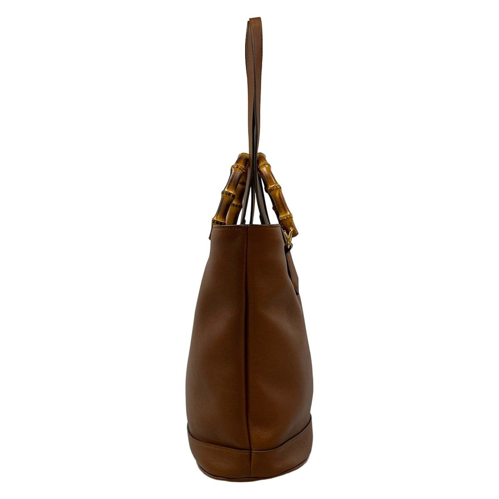 Gucci Handbag Bamboo Diana Brown 2-Way Leather — view 2