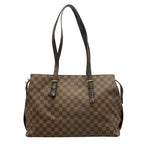 Louis Vuitton Shoulder Bag Damier Chelsea Ebene
