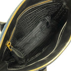 Prada Handbag Navy Embroidery — view 7