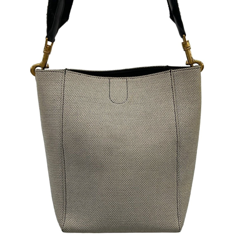 Celine Shoulder Bag Sangles Small Beige Strap Removable Cotton — view 3