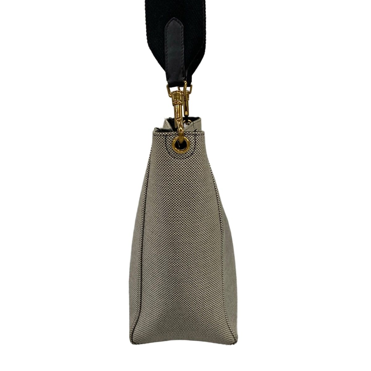 Celine Shoulder Bag Sangles Small Beige Strap Removable Cotton — view 4