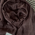 Chanel Jacket 42 L Dark Brown Long Sleeve Tweed Winter Autumn Wool — view 8