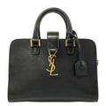 Saint Laurent Paris Handbag Baby Monogram Cabas Black Leather