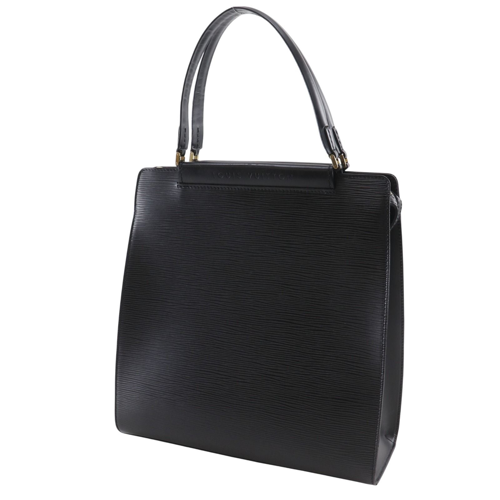 Louis Vuitton Figari MM Epi Leather Noir Black Tote — view 2