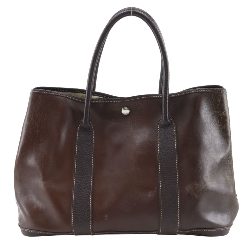 Hermes Garden Party PM 36 Amazonia Brown T Tote