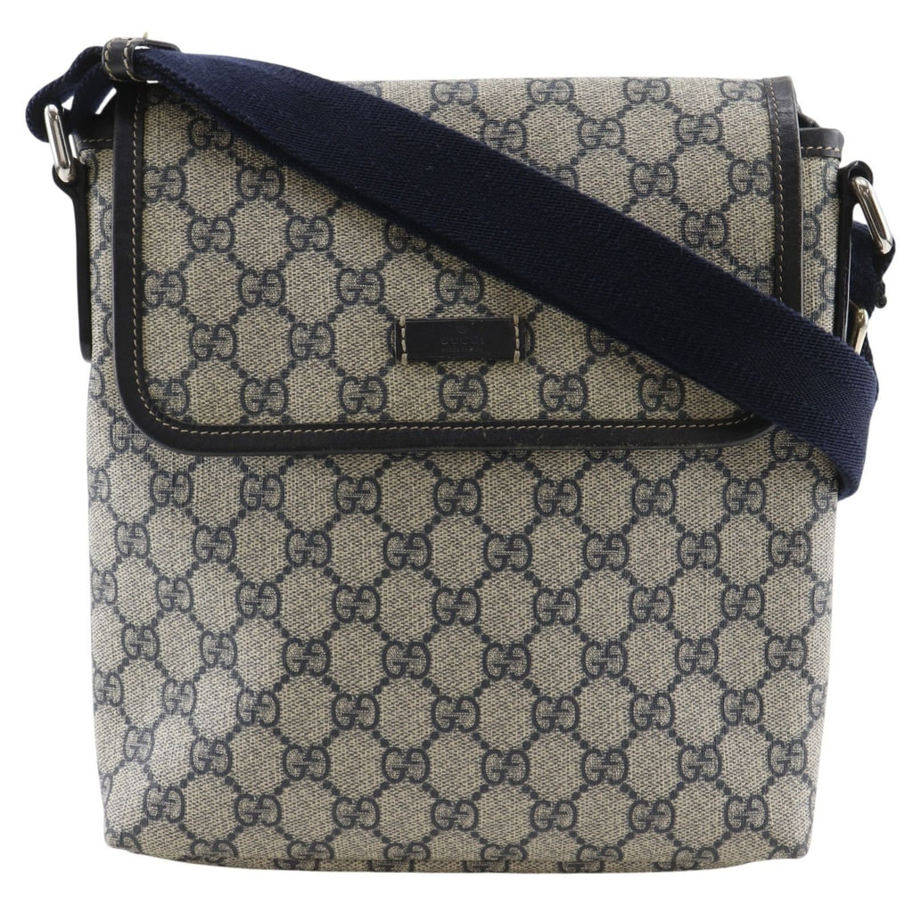Gucci GG Supreme Canvas Navy Shoulder