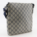 Gucci GG Supreme Canvas Navy Shoulder — view 3