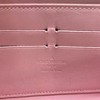 Louis Vuitton Wallet Monogram Vernis Zippy Rose Ballerine Leather — view 5