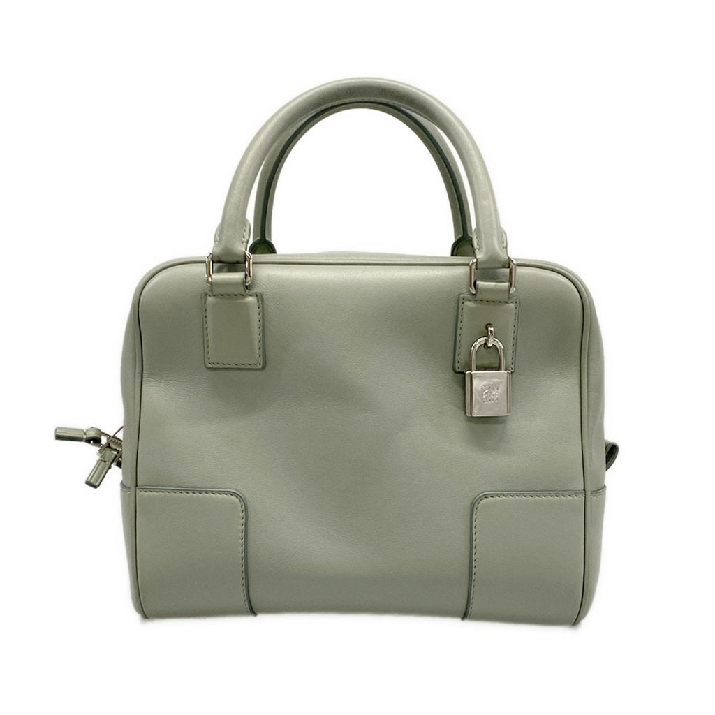 Loewe Handbag Amazona 19 Square Blue Gray