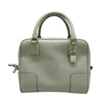 Loewe Handbag Amazona 19 Square Blue Gray