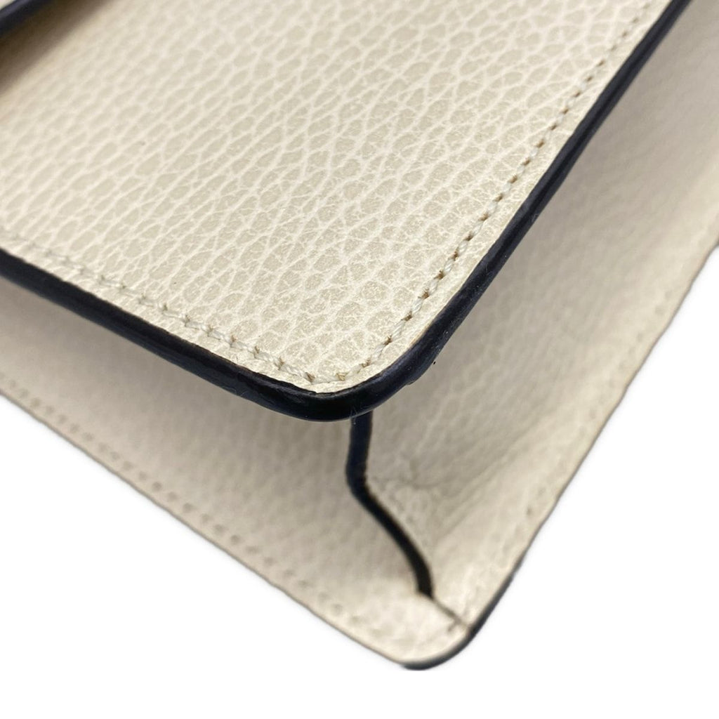 Gucci Shoulder Bag Dionysus Ivory Chain Leather — view 6