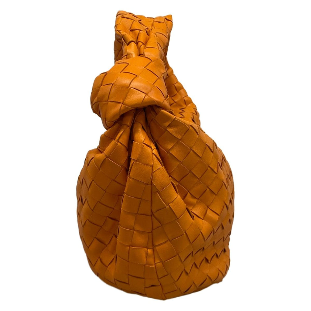 Bottega Veneta Shoulder Bag Small Jodie Orange Leather — view 2