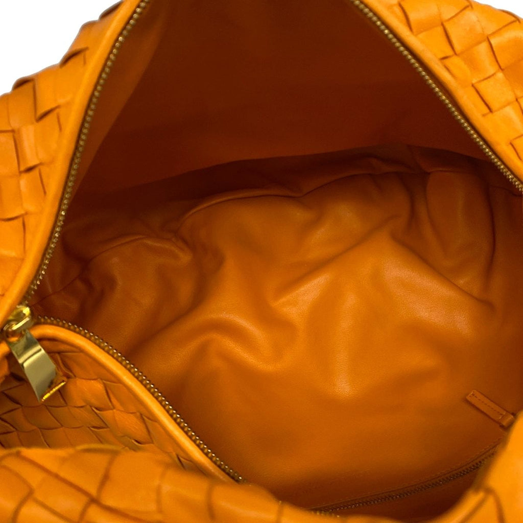 Bottega Veneta Shoulder Bag Small Jodie Orange Leather — view 7