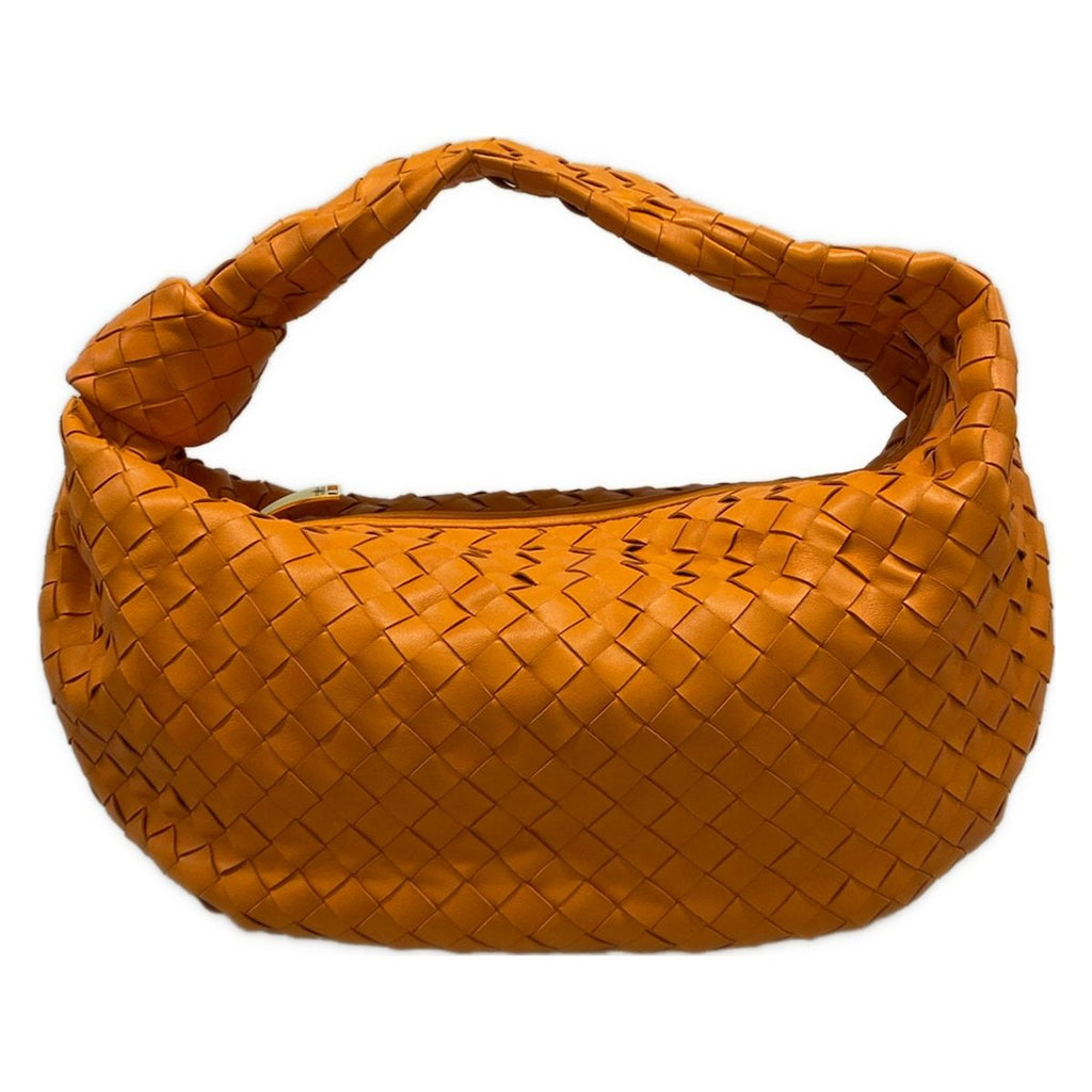 Bottega Veneta Shoulder Bag Small Jodie Orange Leather