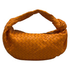 Bottega Veneta Shoulder Bag Small Jodie Orange Leather — view 3