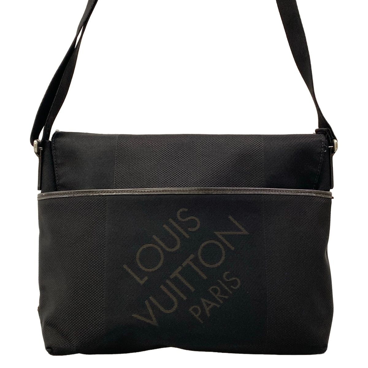 Louis Vuitton Shoulder Bag Damier Geant Lou Noir — view 3