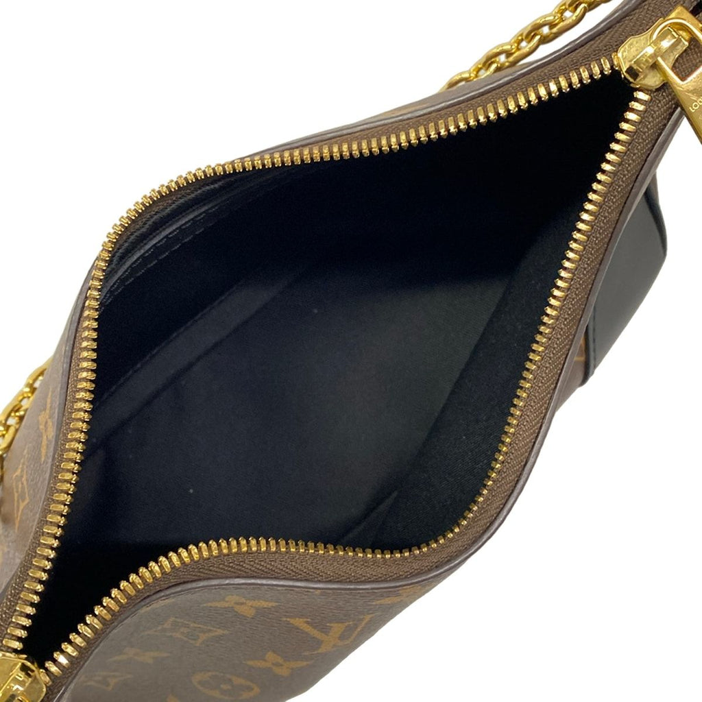 Louis Vuitton Shoulder Bag Monogram Boulogne NM Noir — view 7