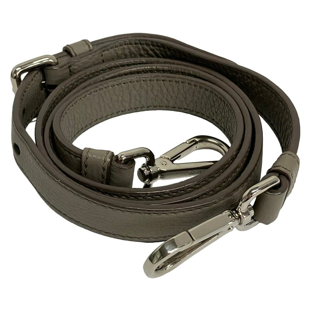 Prada Handbag Gray Leather — view 8