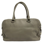 Prada Handbag Gray Leather — view 3