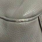 Prada Handbag Gray Leather — view 6