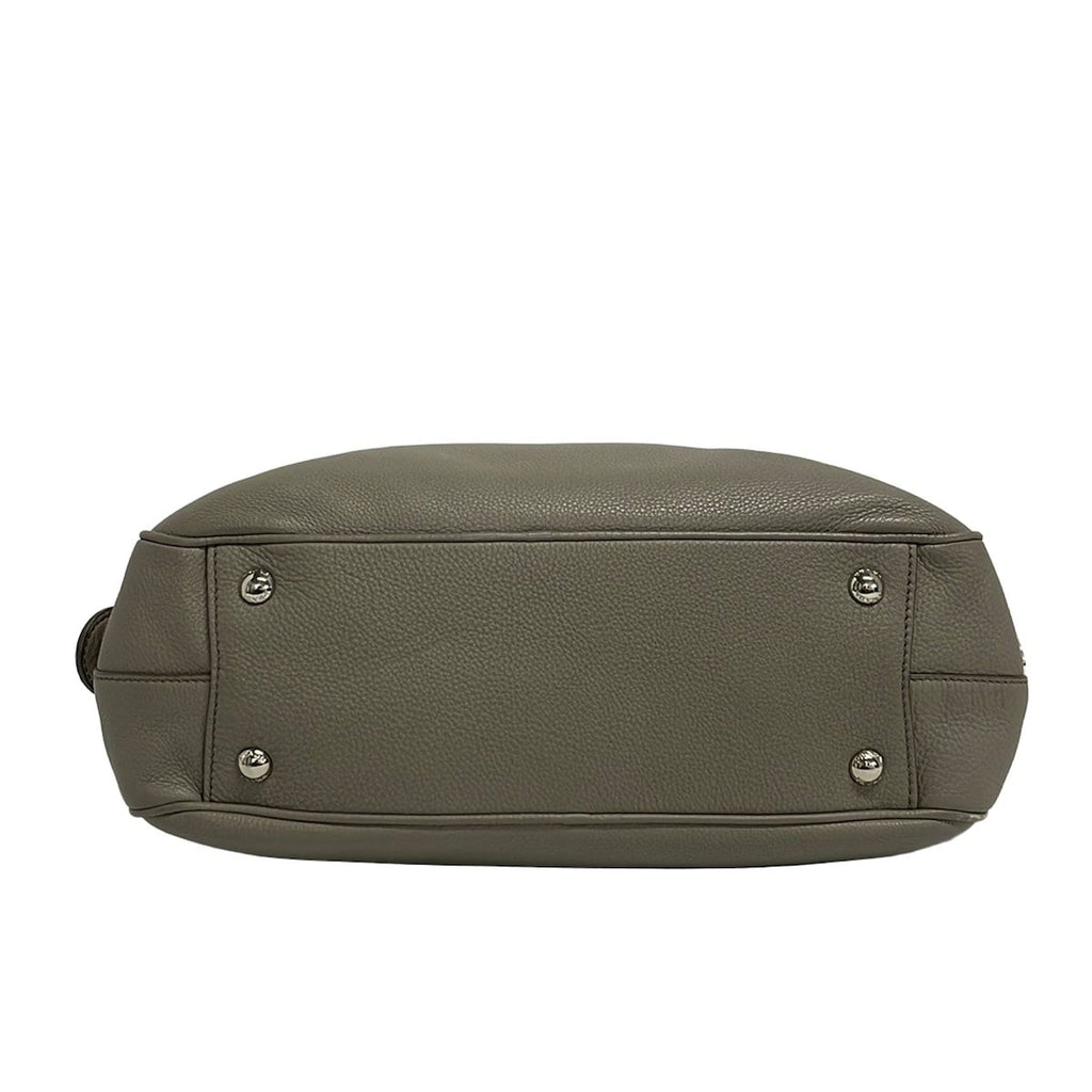 Prada Handbag Gray Leather — view 5