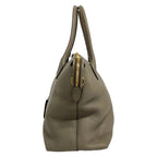 Prada Handbag Gray Leather — view 2