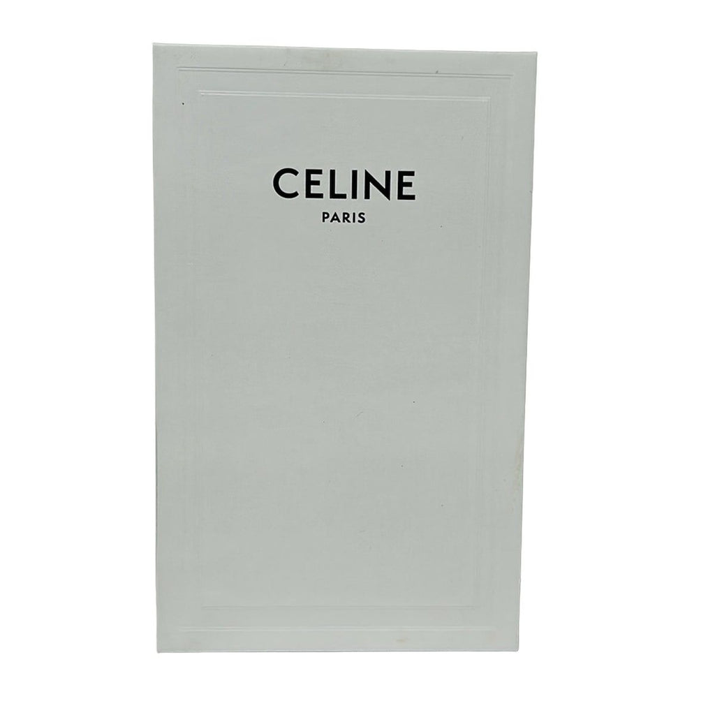 Celine Shoulder Bag Triomphe Canvas Dark Brown Smartphone Pochette Leather — view 8