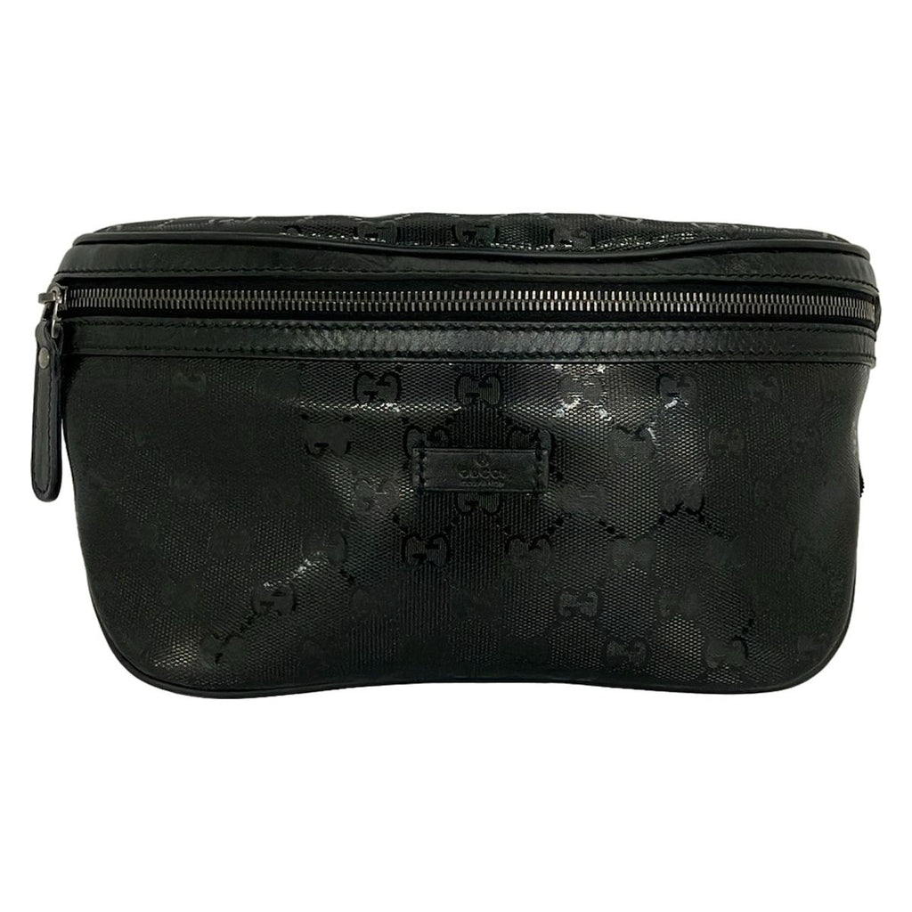 Gucci Waist Pouch Imprime Black