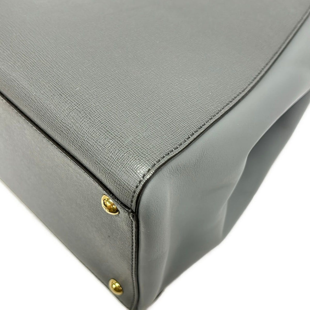 Fendi Tote Toujours Dark Gray Leather — view 6