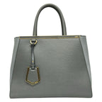Fendi Tote Toujours Dark Gray Leather