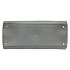 Fendi Tote Toujours Dark Gray Leather — view 5