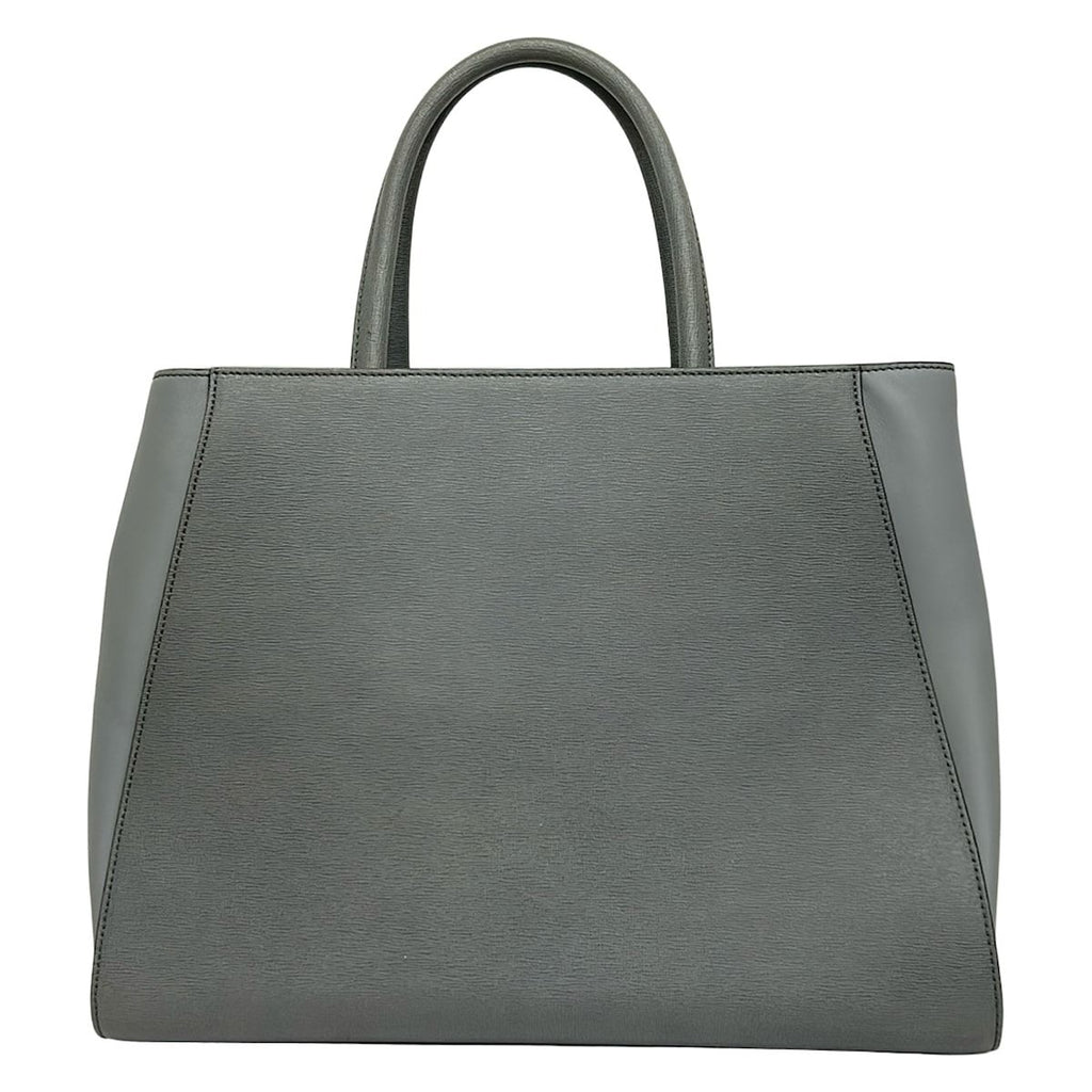 Fendi Tote Toujours Dark Gray Leather — view 3
