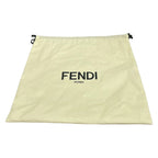 Fendi Second Red Travel Pouch Leather — view 8
