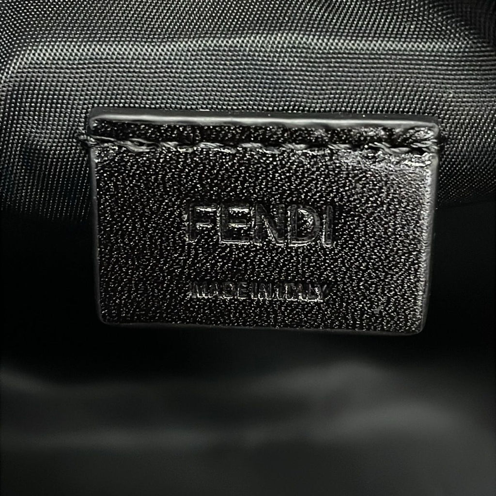 Fendi Second Red Travel Pouch Leather — view 9