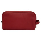 Fendi Second Red Travel Pouch Leather — view 3