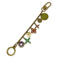 Louis Vuitton Key Holder Porte Cles Chennes Looping Gold