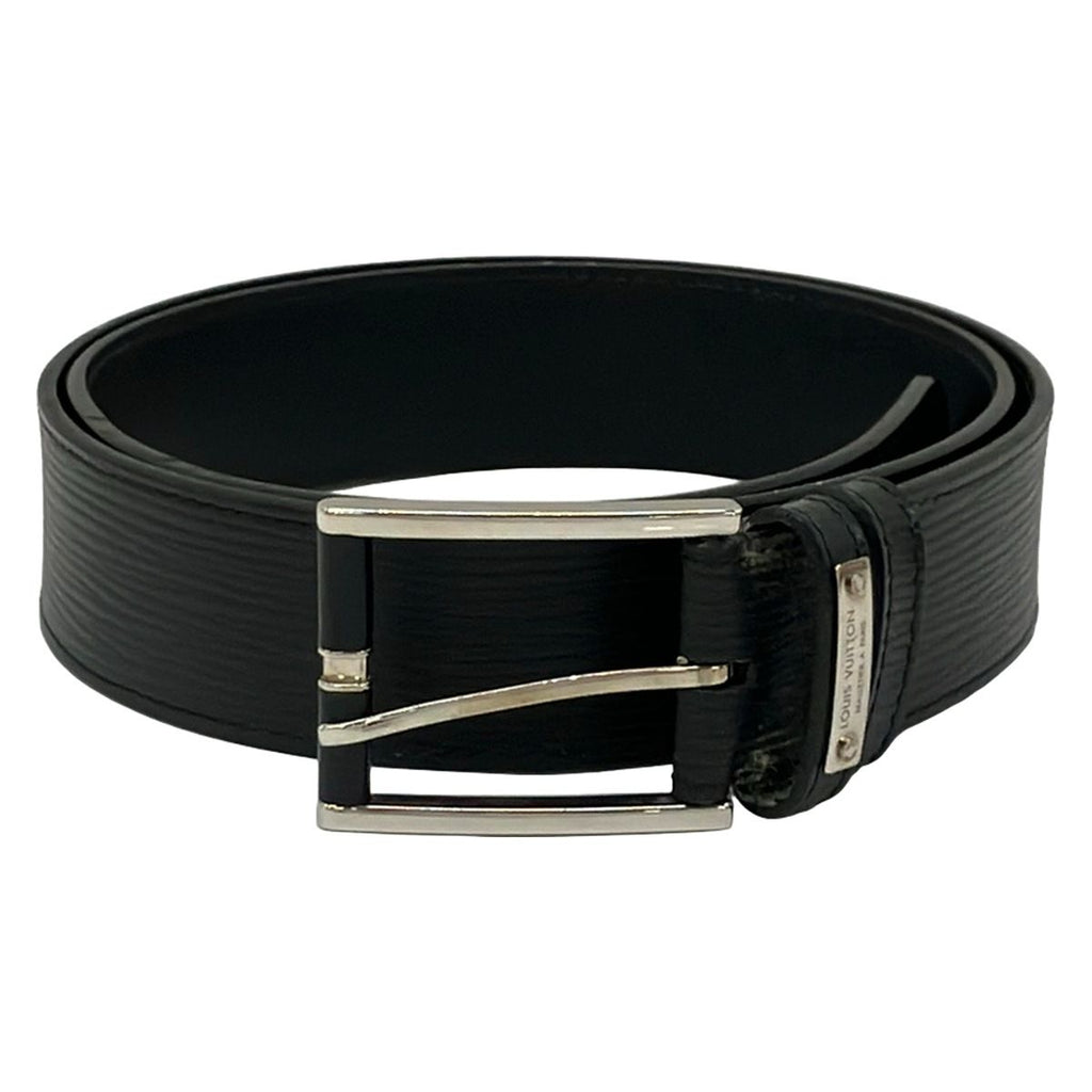 Louis Vuitton Belt Epi Ceinture Legend 35 Noir Leather