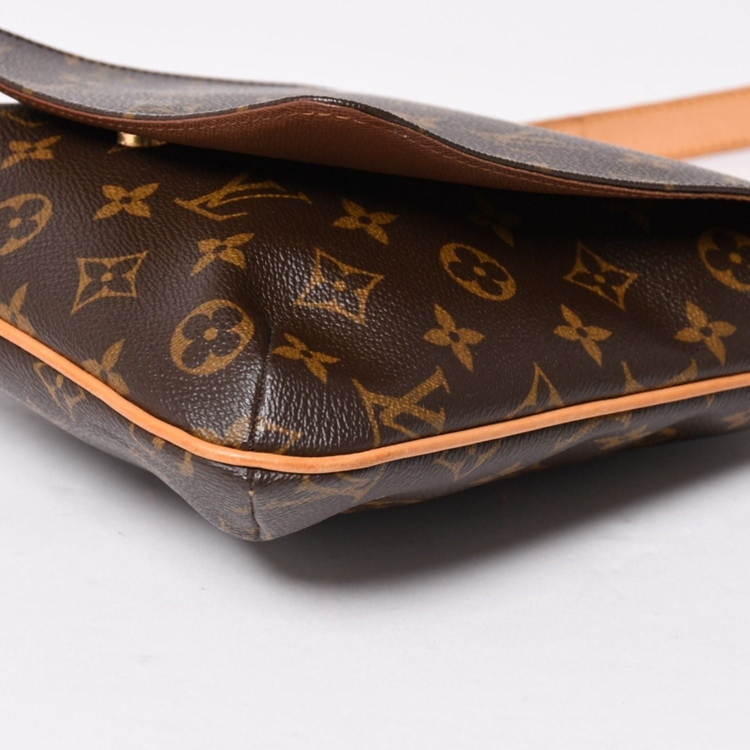 Louis Vuitton Monogram Musette Salsa Shoulder Bag Brown Vachetta Leather — view 6