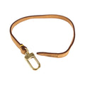 Louis Vuitton Soir Pouch Beige Leather Handle Strap