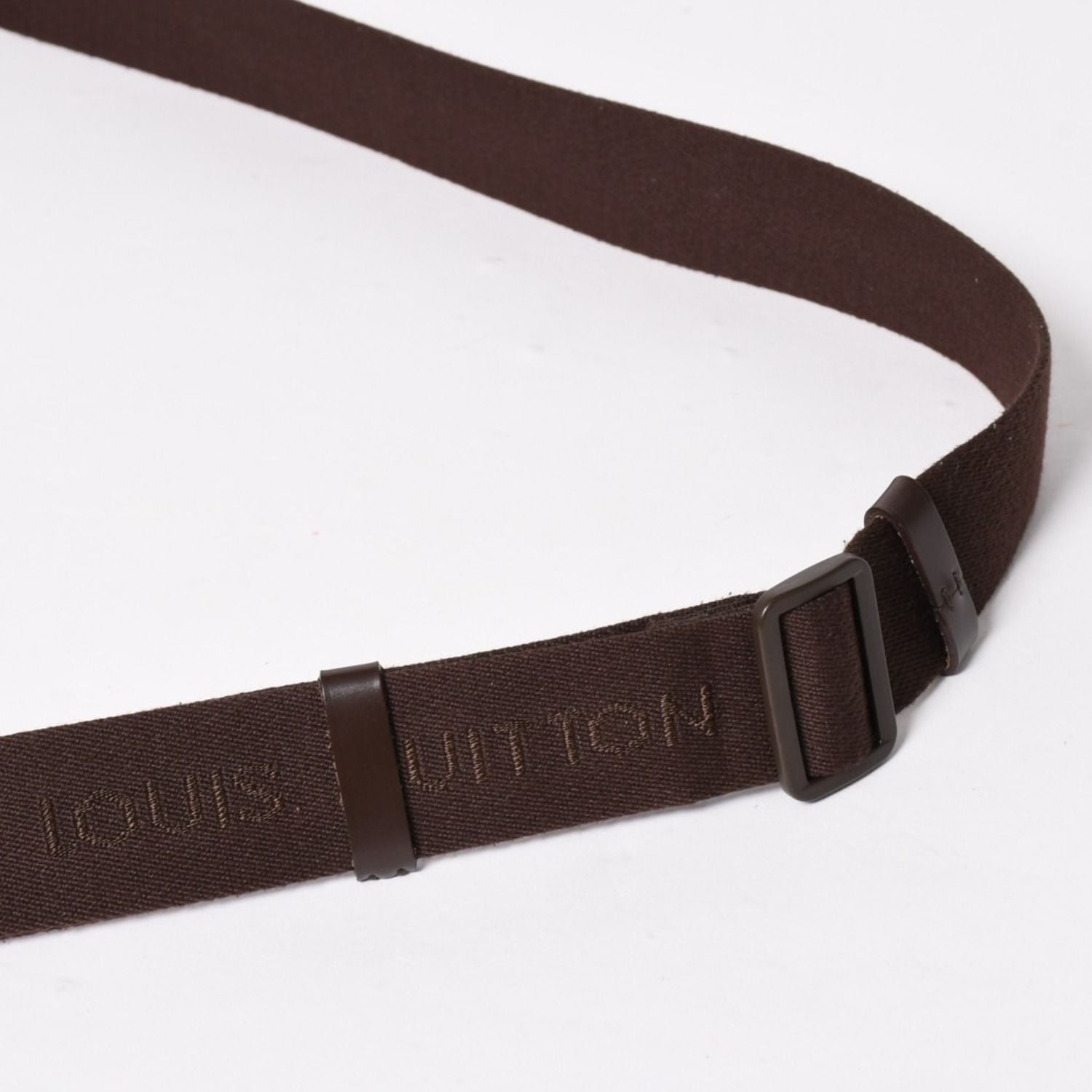 Louis Vuitton Shelton MM Damier Graphite Shoulder Bag Leather Brown Gold — view 6