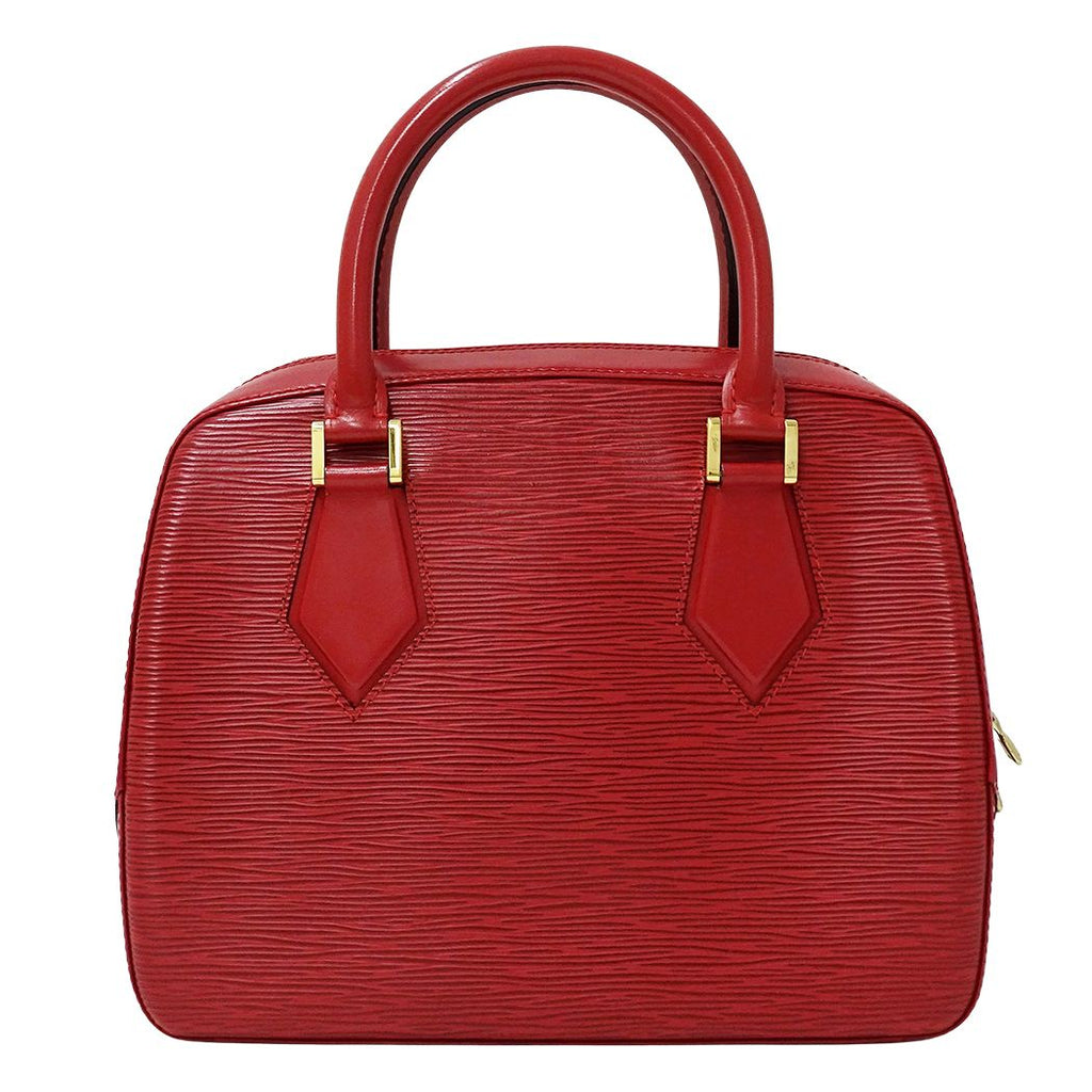 Louis Vuitton Bag Epi Handbag Sa Blanc Castilian — view 2