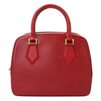 Louis Vuitton Bag Epi Handbag Sa Blanc Castilian
