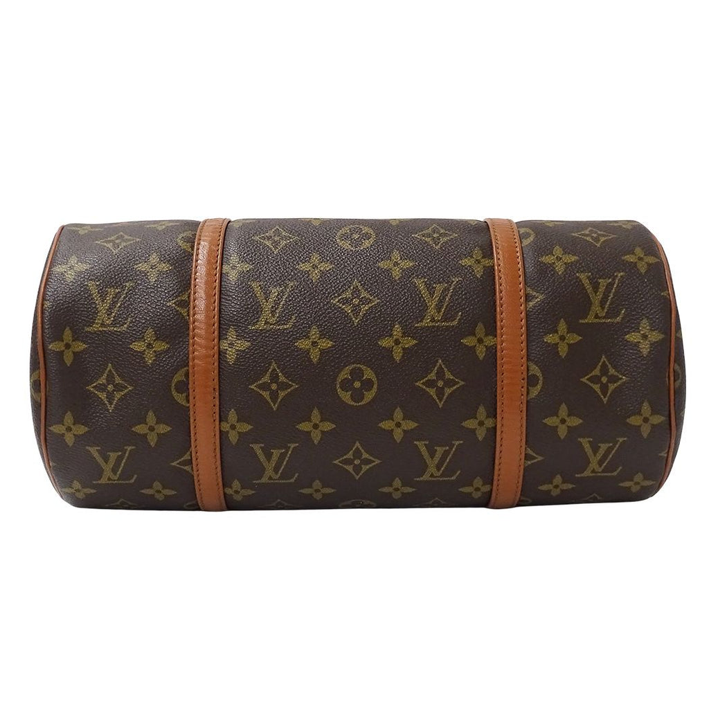 Louis Vuitton Monogram Handbag Papillon Brown with Vintage — view 3