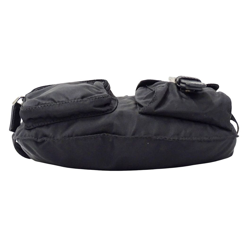 Prada Belt Bag Nylon Black Logo Small — view 3