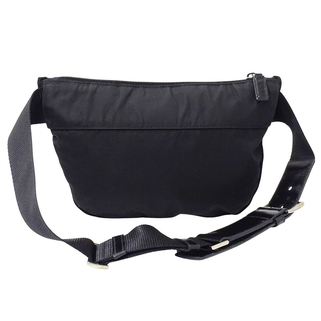 Prada Belt Bag Nylon Black Logo Small — view 2