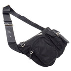 Prada Belt Bag Nylon Black Logo Small — view 4