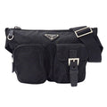 Prada Belt Bag Nylon Black Logo Small